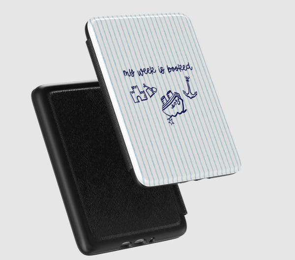 Nautical Cruise My Week is Booked Disney Kindle Case for Paperwhite/Colorsoft 7"