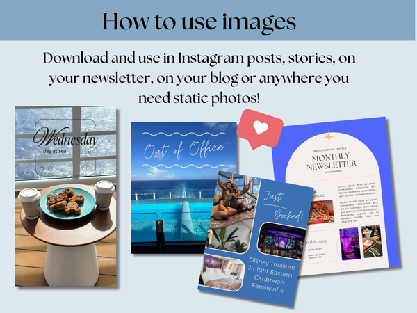 DCL Disney Treasure Cruise Ship B Roll Videos and Photos for TikTok Instagram YouTube Travel Agent Content Creator Media