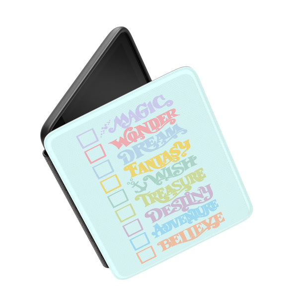 Disney Cruise Ships Kindle Case DCL Ships Check List Cruise Kindle Case - Multiple Sizes