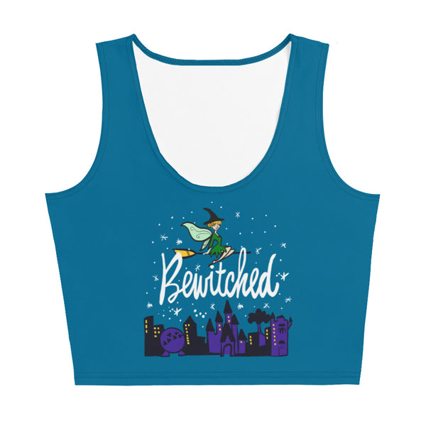 Tinkerbell Bewitched Crop Top Disney World Halloween Tinkerbell Women's Crop Top