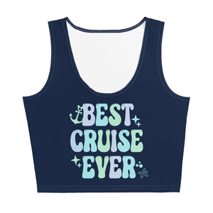 Best Cruise Ever Disney crop Pastel cute DCL Cruise Crop Top