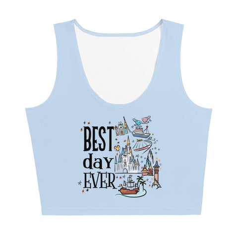 Tokyo Disney Best Day Ever Crop Top  DisneySea Disneyland Crop