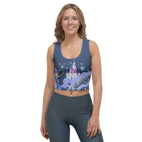 Disney Starlight Parade Crop Top Blue Fairy Magic Kingdom Shirt Starlight Star Bright Crop Top