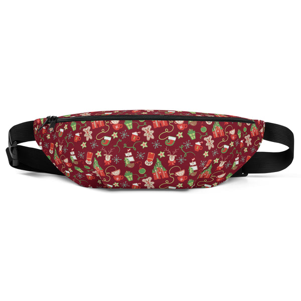 Disney Christmas Belt Bag Merriest Place on Earth Disney Parks Holiday Fanny Pack