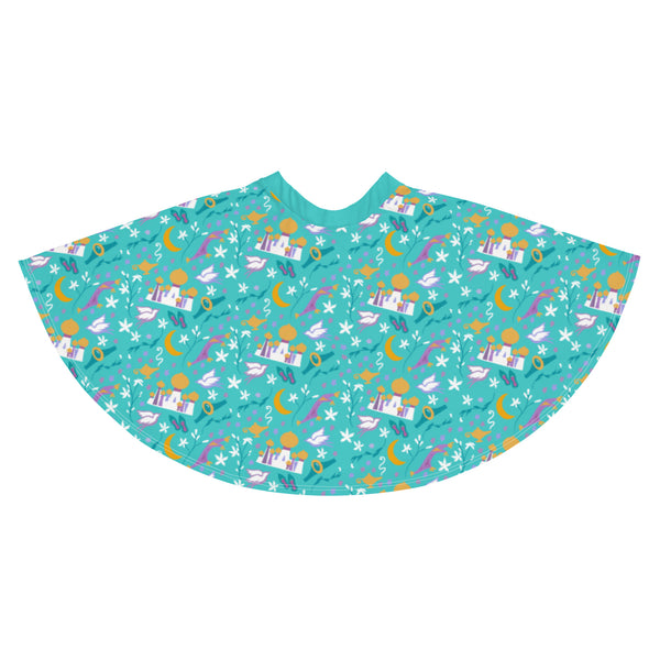 Jasmine Princess Skirt - READY TO SHIP-Teal- Small