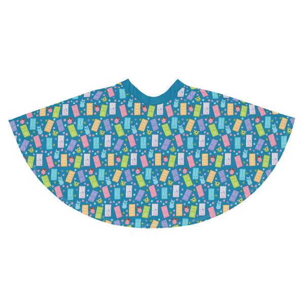 Monster's Inc. Skirt - READY TO SHIP-Turquoise- Small