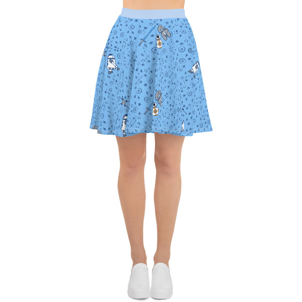 Star Wars Droid Skirt - READY TO SHIP-Blue- Medium