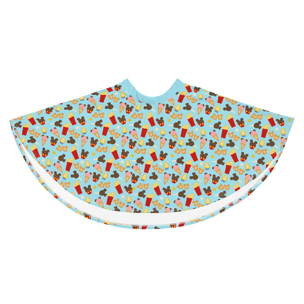 Disney Snacks Crop Top Theme Park Snacks Popcorn, Waffles, Dole Whip, Cupcakes, Disney Crop Top