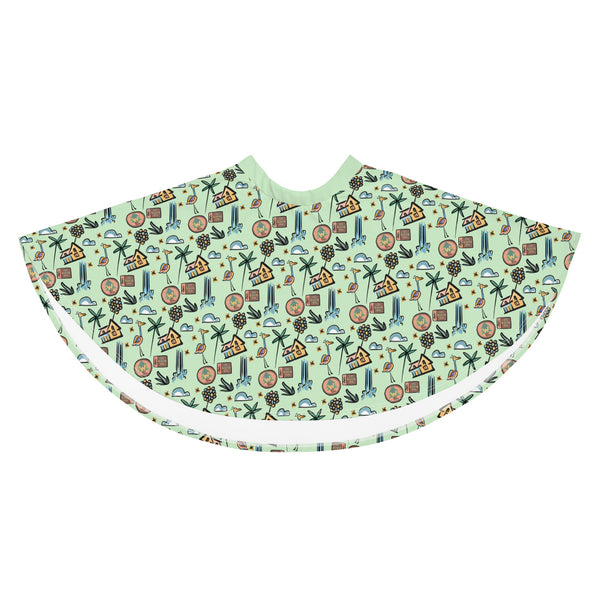 UP Paradise Falls Skirt UP! House with Balloons, Kevin and Wilderness Explorers Skater Skirt