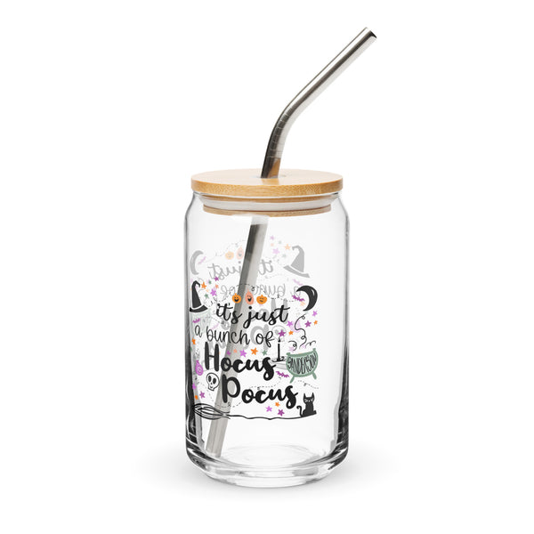 Hocus Pocus Disney Halloween Iced Coffee Can-shaped glass