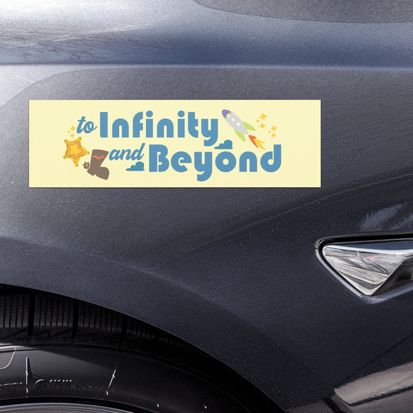 Buzz Lightyear Car Magnet Toy Story Car Accessories To Infinity and Beyond Disney Car Magnet