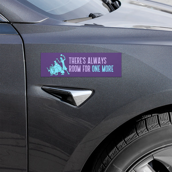 Haunted Mansion Car Magnet Disney Hitchhiking Ghosts- Always Room for One More