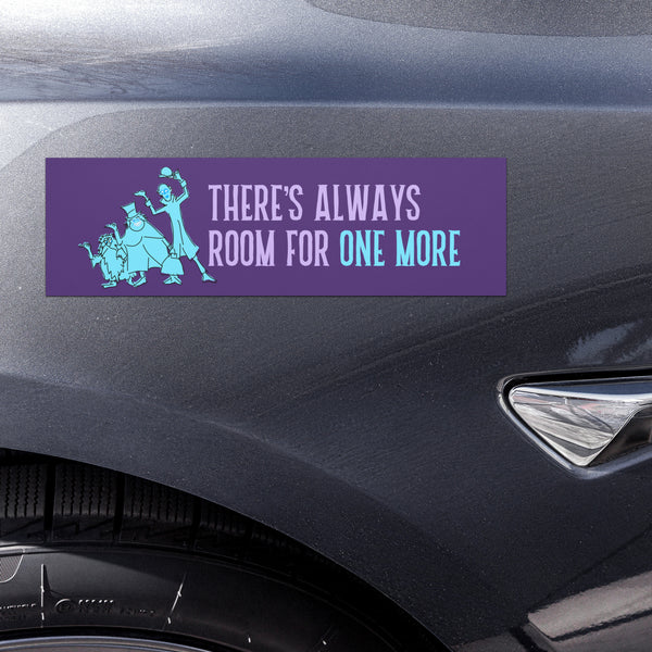 Haunted Mansion Car Magnet Disney Hitchhiking Ghosts- Always Room for One More