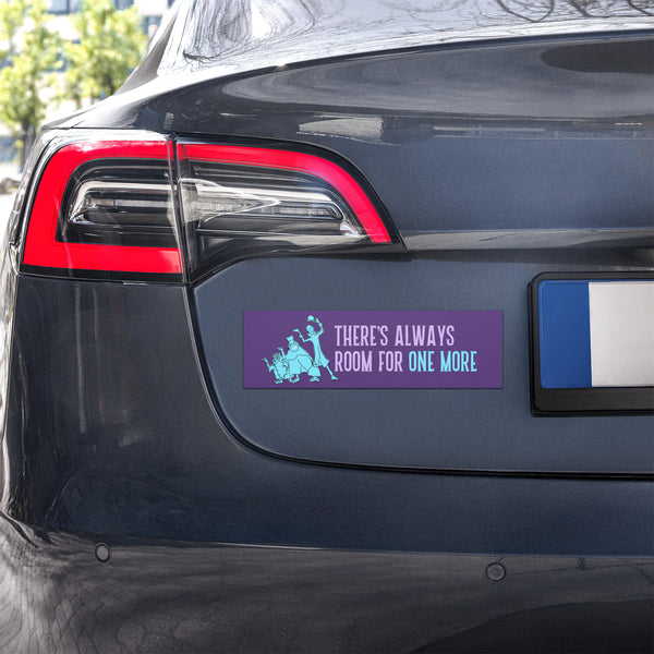 Haunted Mansion Car Magnet Disney Hitchhiking Ghosts- Always Room for One More