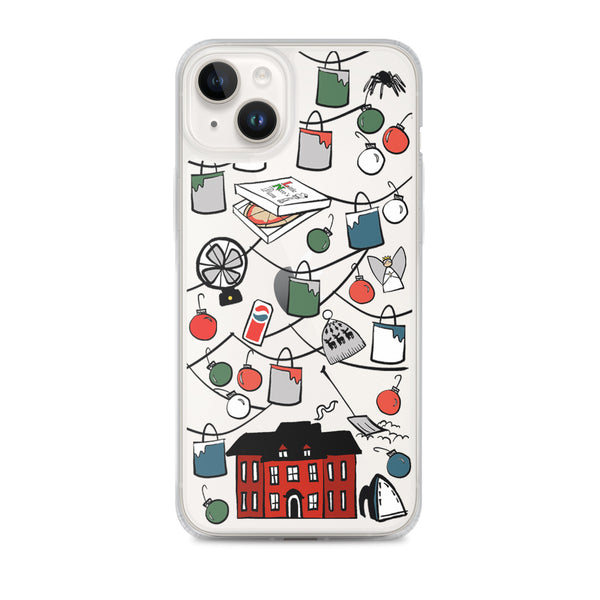 Home Alone iPhone Case Christmas Phone Case Kevin's House Holiday iPhone Case