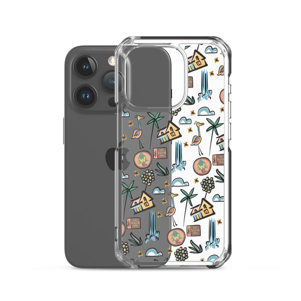 UP Paradise Falls iPhone Case UP! House with Balloons, Kevin and Wilderness Explorers iPhone Case