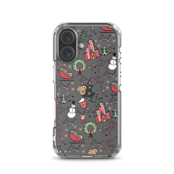 Disney Christmas Party iPhone Case Disney Phone Case Christmas Phone Case