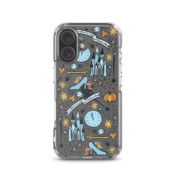 Cinderella Dreaming iPhone Case Disney Princess Cinderella iPhone Case