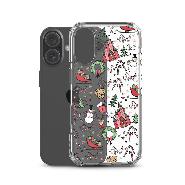 Disney Christmas Party iPhone Case Disney Phone Case Christmas Phone Case