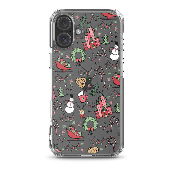 Disney Christmas Party iPhone Case Disney Phone Case Christmas Phone Case