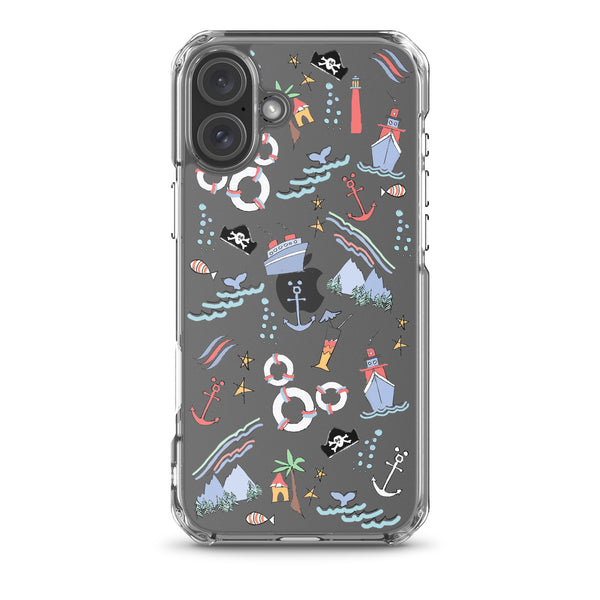 Disney Cruise Line iPhone Case Sail Away with Me Disney Cruise Sketch Disney iPhone Case