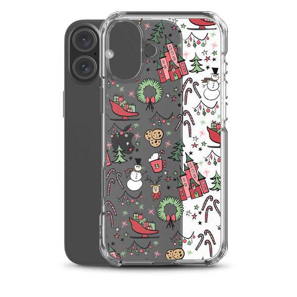 Disney Christmas Party iPhone Case Disney Phone Case Christmas Phone Case