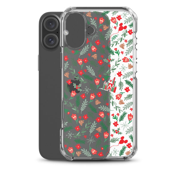 Cinderella's Castle Christmas iPhone Case Christmas Garden Disney Holiday iPhone Case