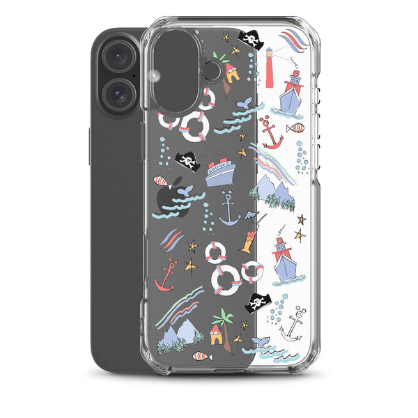 Disney Cruise Line iPhone Case Sail Away with Me Disney Cruise Sketch Disney iPhone Case