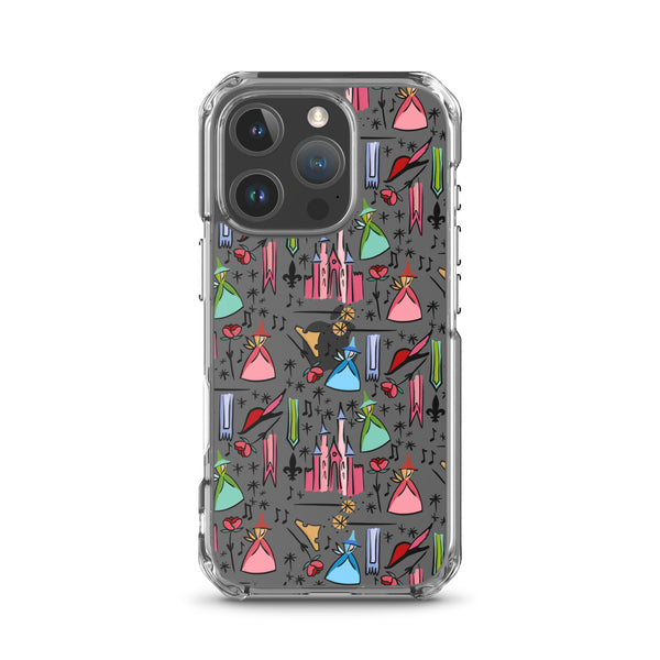 Sleeping Beauty iPhone Case Princess Aurora Good Fairies Castle Disney iPhone Case