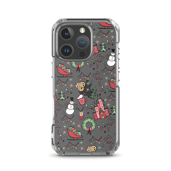 Disney Christmas Party iPhone Case Disney Phone Case Christmas Phone Case