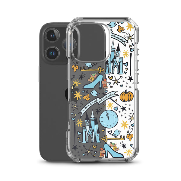 Cinderella Dreaming iPhone Case Disney Princess Cinderella iPhone Case