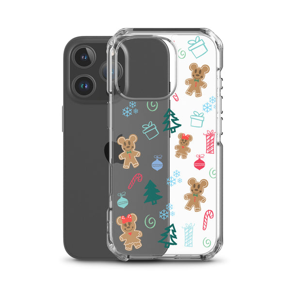 Gingerbread Mickey Holiday Christmas iPhone Case