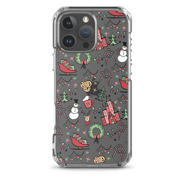 Disney Christmas Party iPhone Case Disney Phone Case Christmas Phone Case