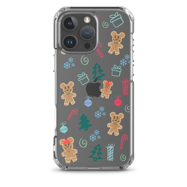 Gingerbread Mickey Holiday Christmas iPhone Case