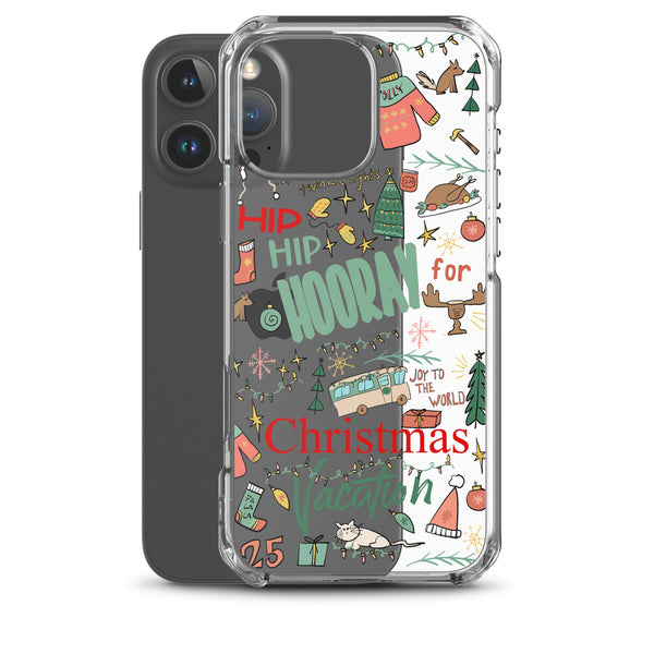 Christmas Vacation iPhone Case Hip Hip Hooray for Christmas Vacation Griswold Family Christmas iPhone Case