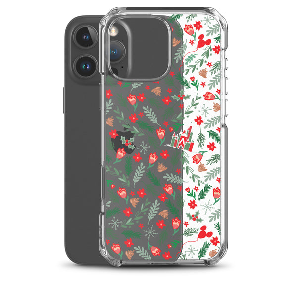 Cinderella's Castle Christmas iPhone Case Christmas Garden Disney Holiday iPhone Case