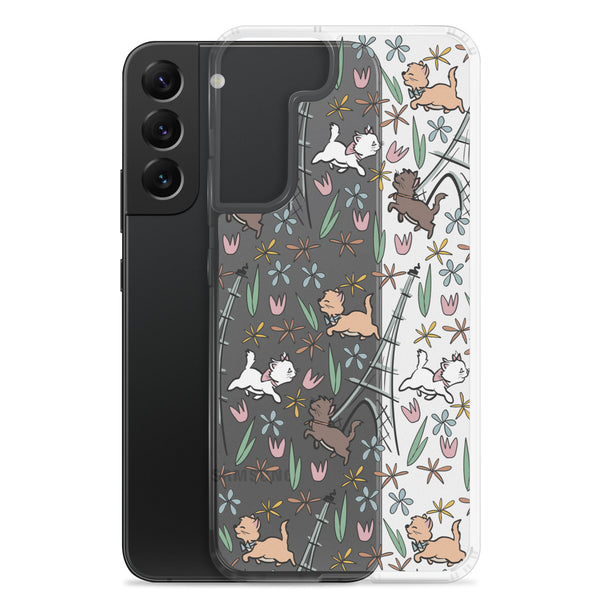 The Aristocats Samsung Phone Case Paris in the Springtime Disney Phone Case Flower and Garden Epcot France Samsung Case