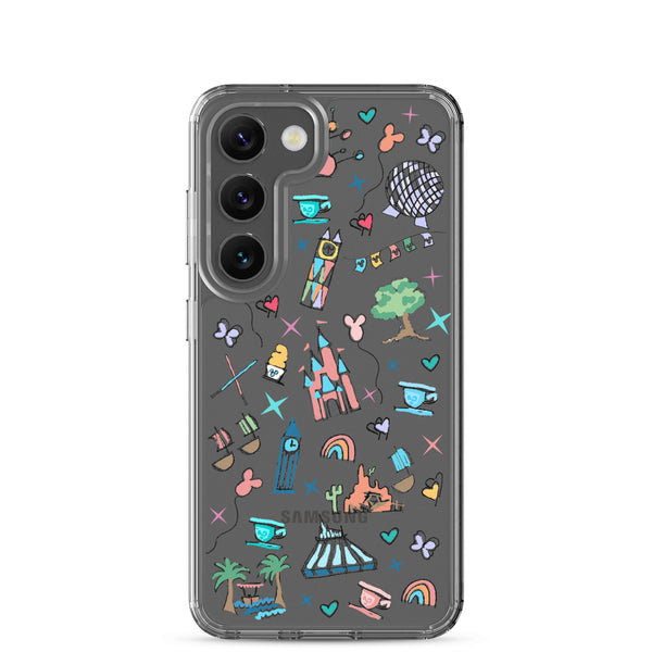 Walt Disney World Samsung Disney Parks Icons Florida Disney Samsung Case