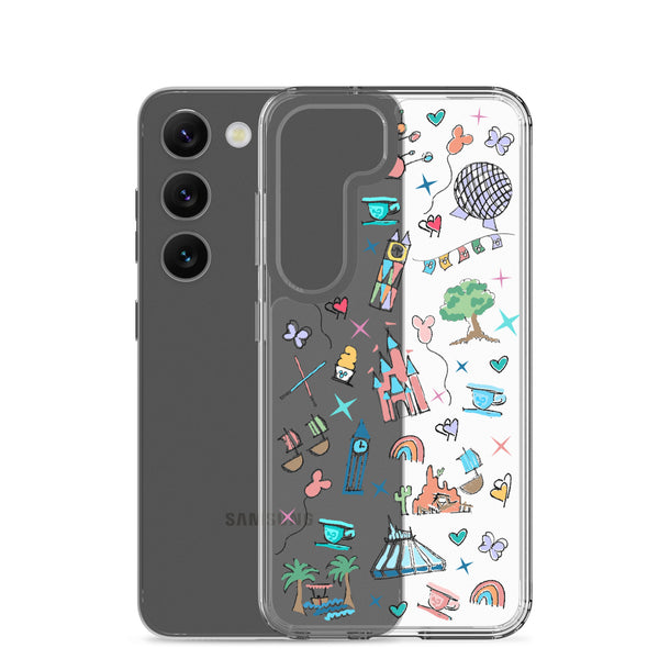 Walt Disney World Samsung Disney Parks Icons Florida Disney Samsung Case