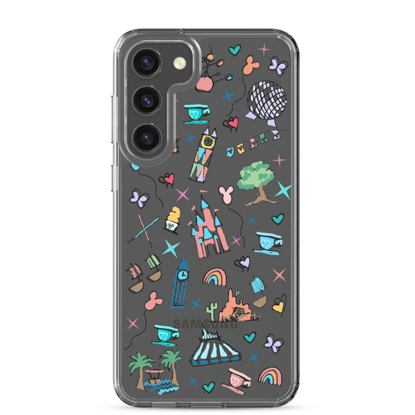 Walt Disney World Samsung Disney Parks Icons Florida Disney Samsung Case