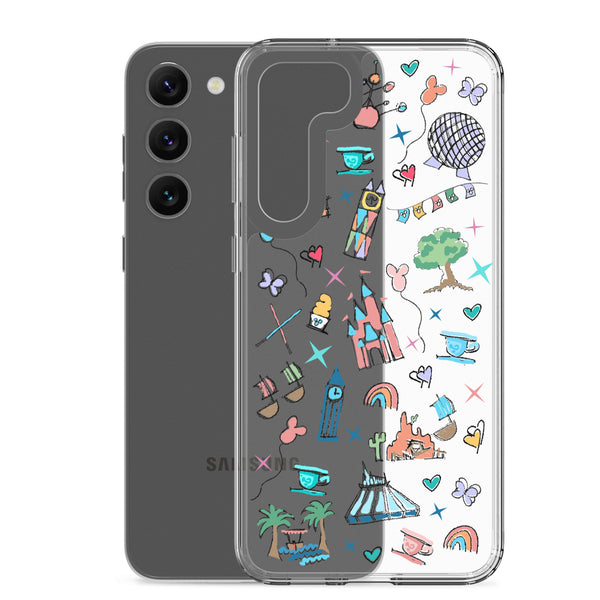 Walt Disney World Samsung Disney Parks Icons Florida Disney Samsung Case