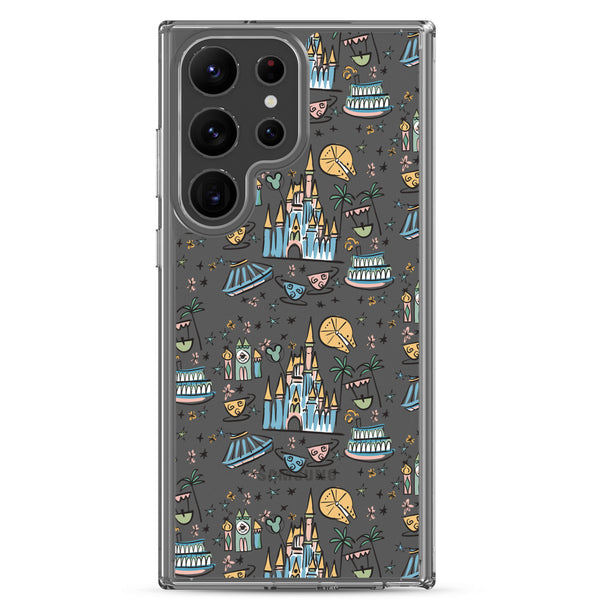 Disney Best Day Ever Disney Samsung Case Disney Parks Phone Case Castle Teacups Small World Samsung Case