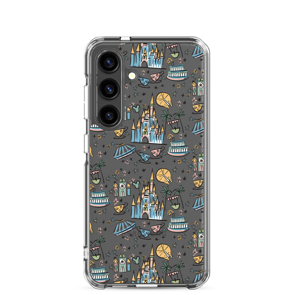 Disney Best Day Ever Disney Samsung Case Disney Parks Phone Case Castle Teacups Small World Samsung Case