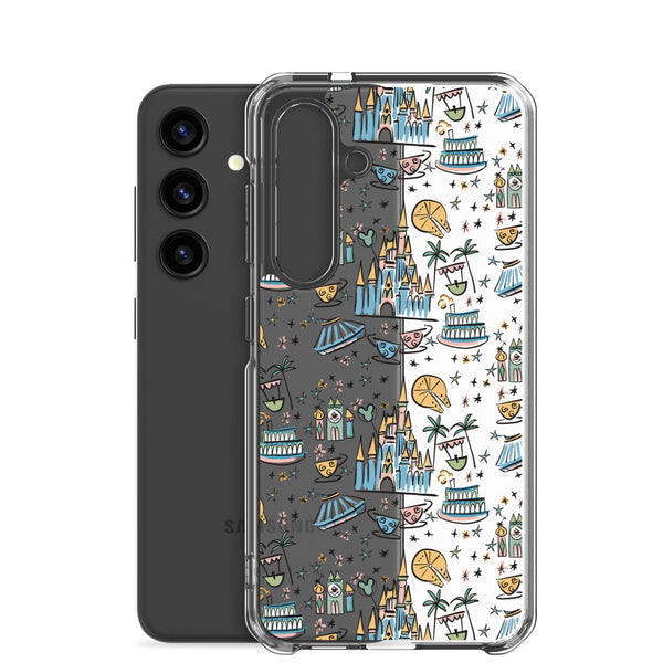 Disney Best Day Ever Disney Samsung Case Disney Parks Phone Case Castle Teacups Small World Samsung Case