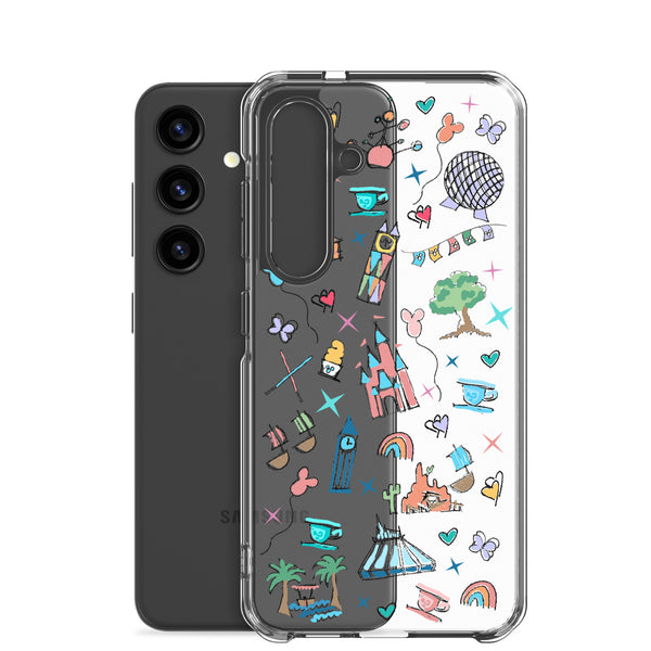 Walt Disney World Samsung Disney Parks Icons Florida Disney Samsung Case