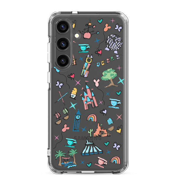 Walt Disney World Samsung Disney Parks Icons Florida Disney Samsung Case