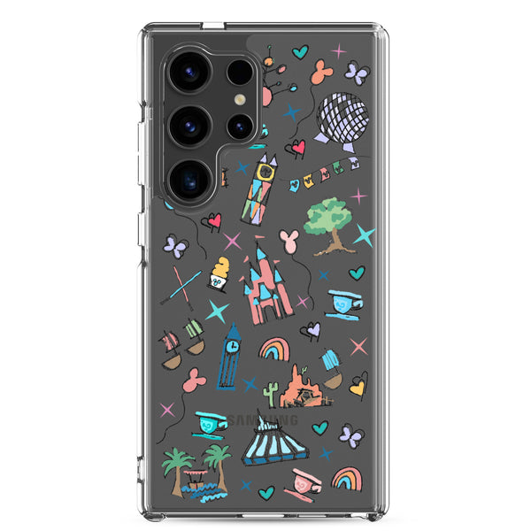 Walt Disney World Samsung Disney Parks Icons Florida Disney Samsung Case