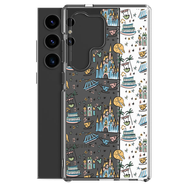 Disney Best Day Ever Disney Samsung Case Disney Parks Phone Case Castle Teacups Small World Samsung Case