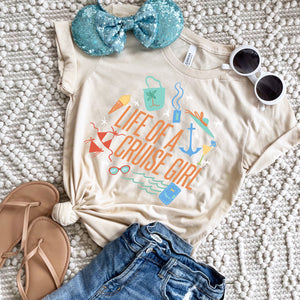 Life of a Cruise Girl T-Shirt Disney Cruise Swiftie Disney Girl T-Shirt