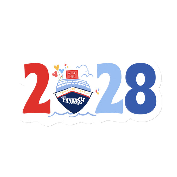2028 Disney Cruise Magnet for DCL Stateroom Door Fish Extender Cruise Magnet Every Disney Ship